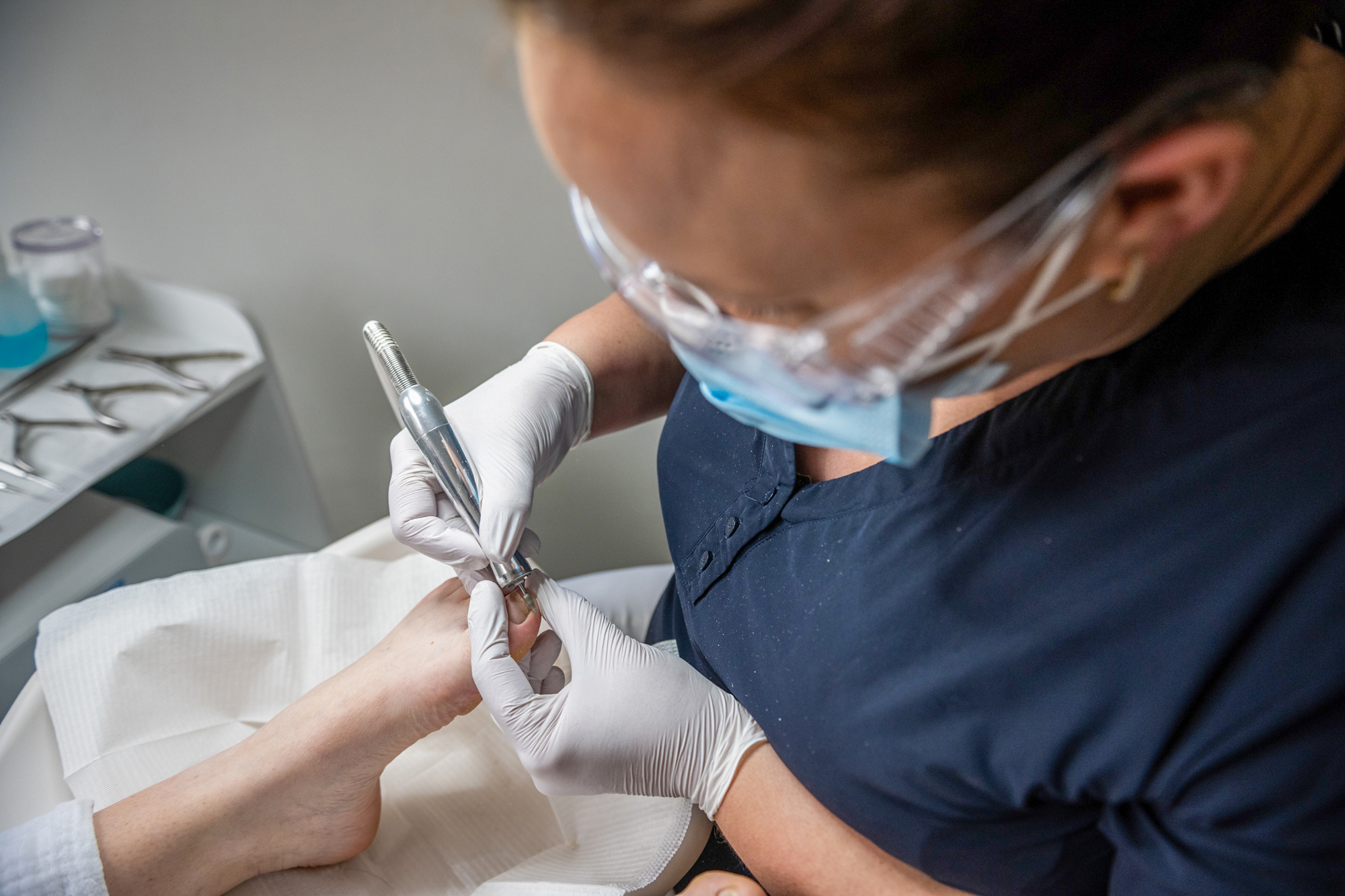 foto behandeling pedicurepraktijk marleen